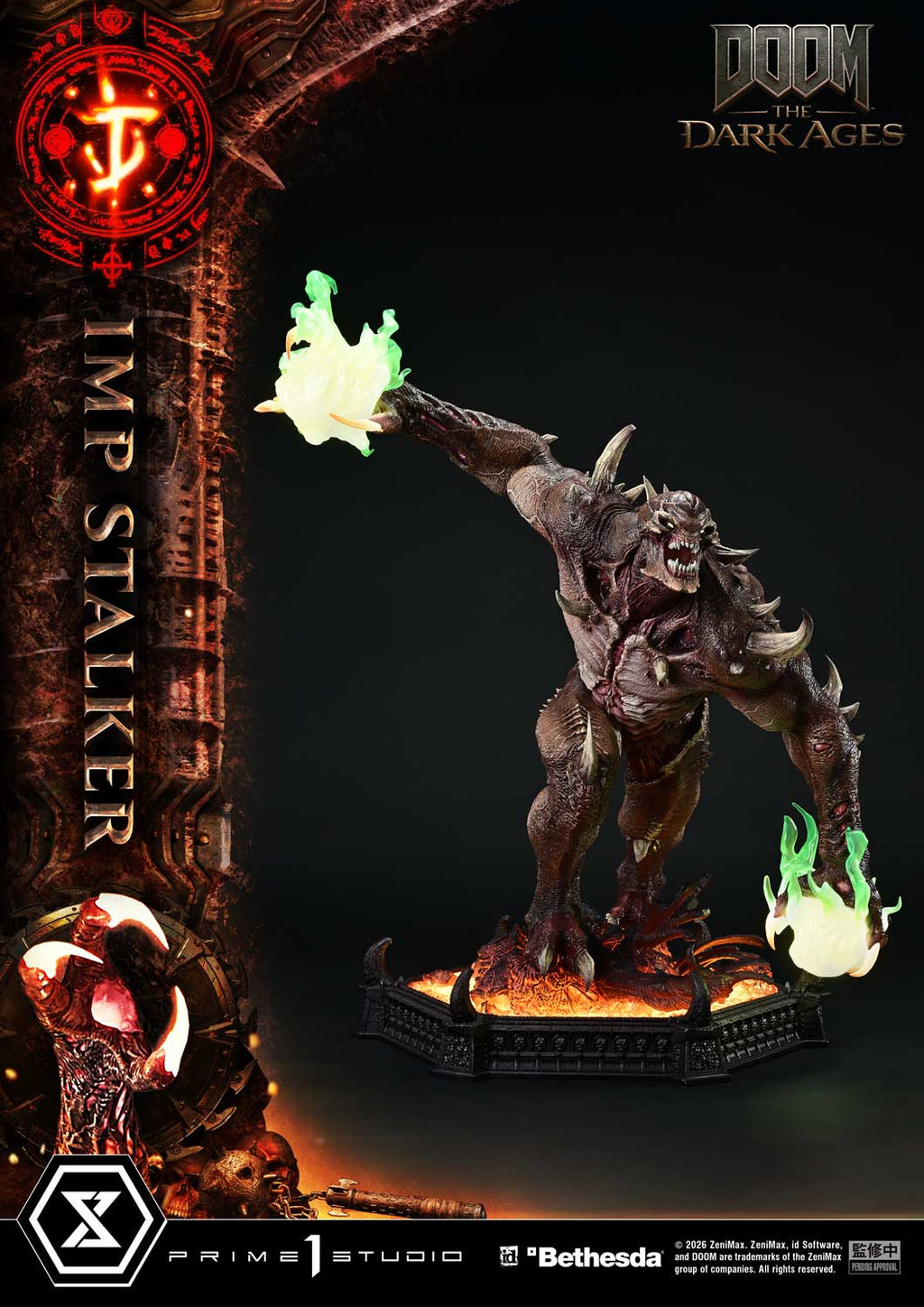 Ultimate Premium Masterline DOOM: The Dark Ages Imp Stalker