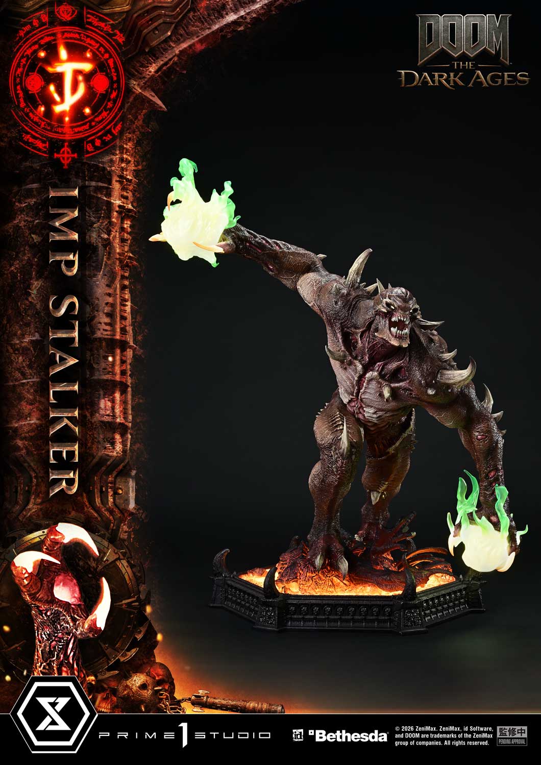 Ultimate Premium Masterline DOOM: The Dark Ages Imp Stalker
