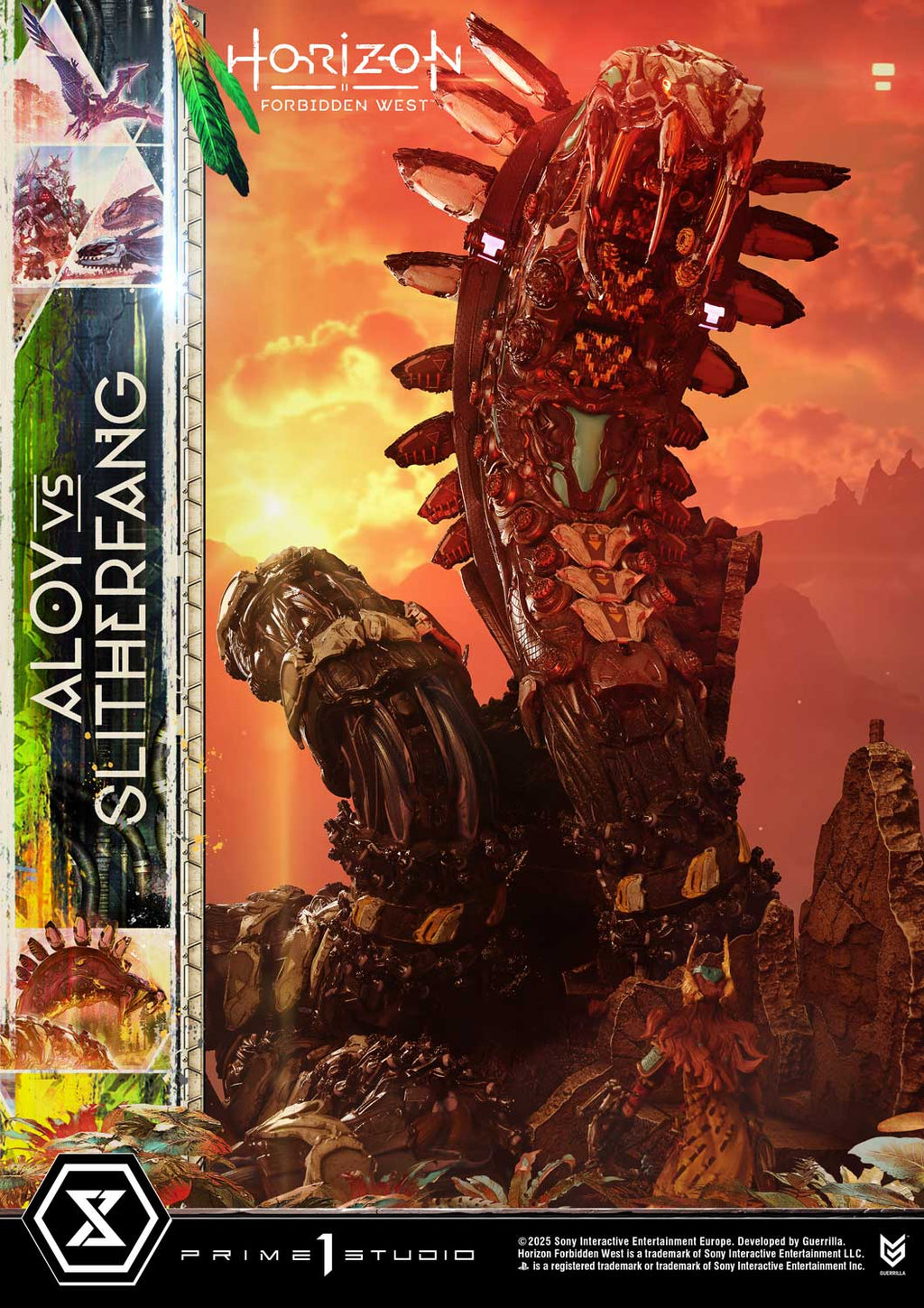 Ultimate Diorama Masterline Horizon Forbidden West Aloy vs. The Slitherfang