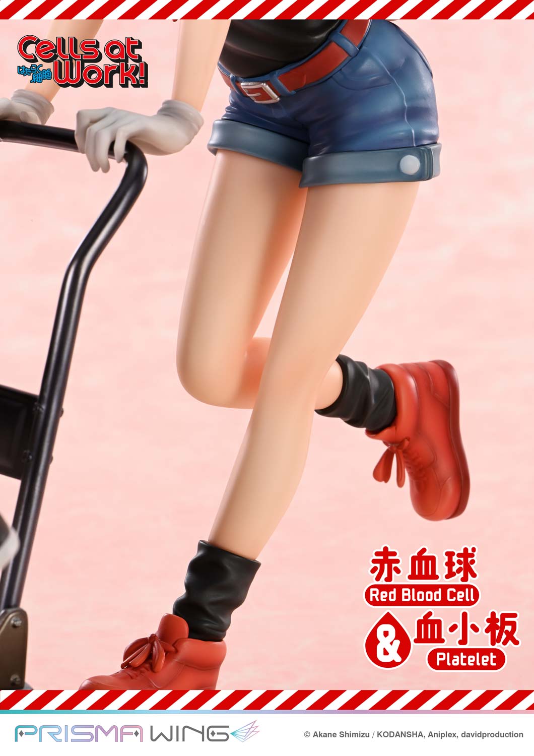 PRISMA WING Cells at Work Red Blood Cell &amp; Platelet Non Scale Pre-Painted Figure