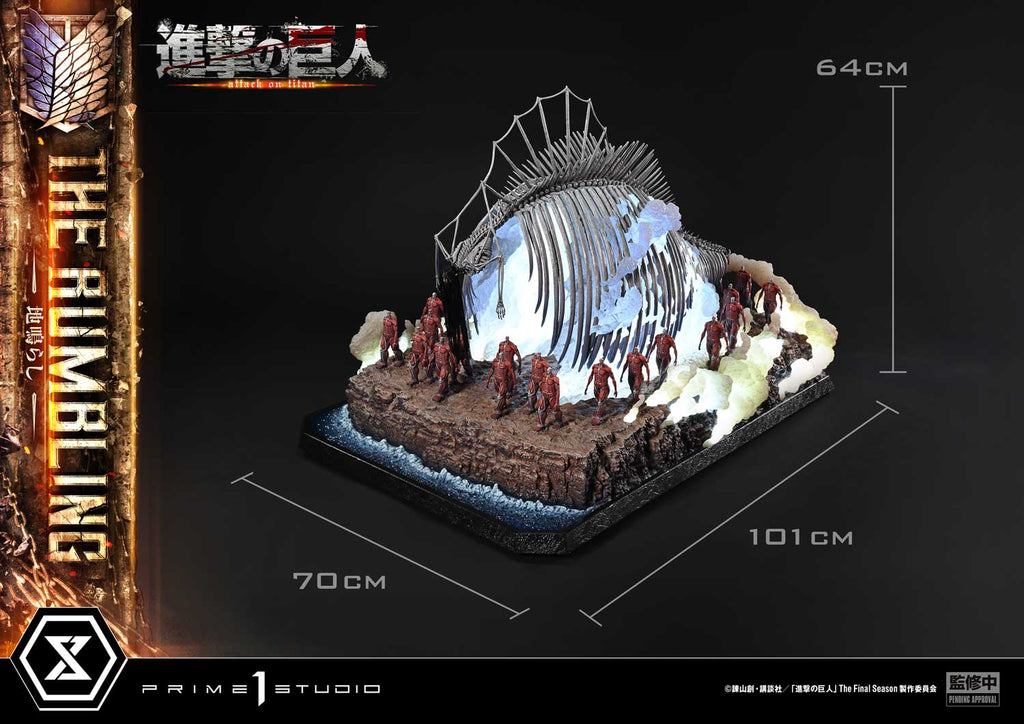 Ultimate Diorama Masterline TV animation Attack on Titan The Rumbling