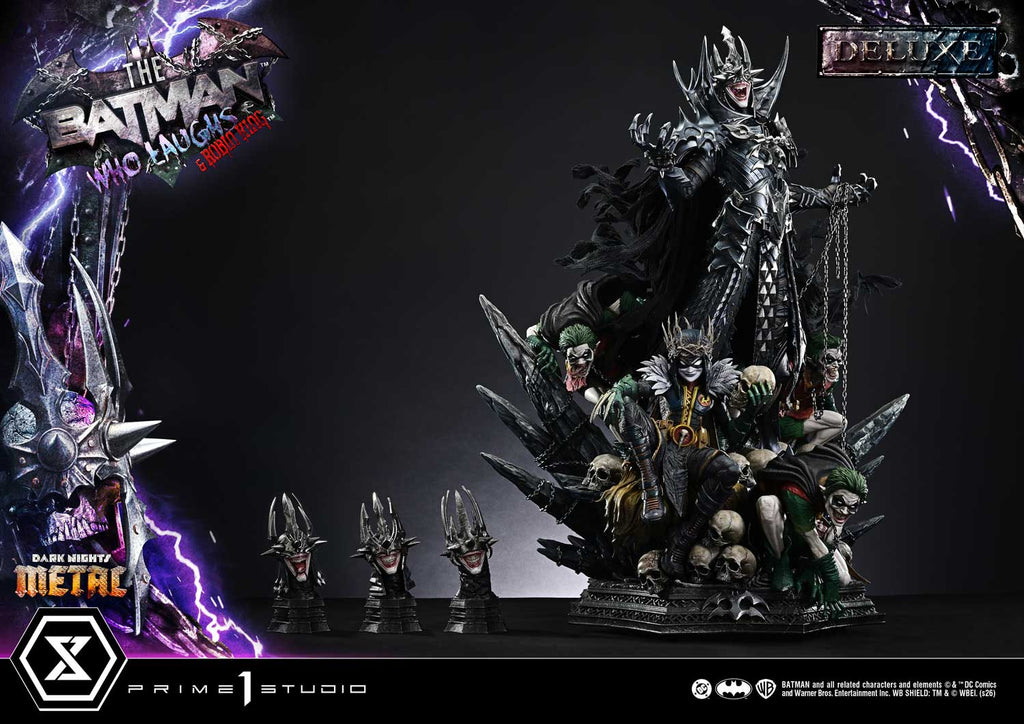 Museum Masterline Dark Nights: Death Metal The Batman Who Laughs &amp; Robin King Deluxe Version