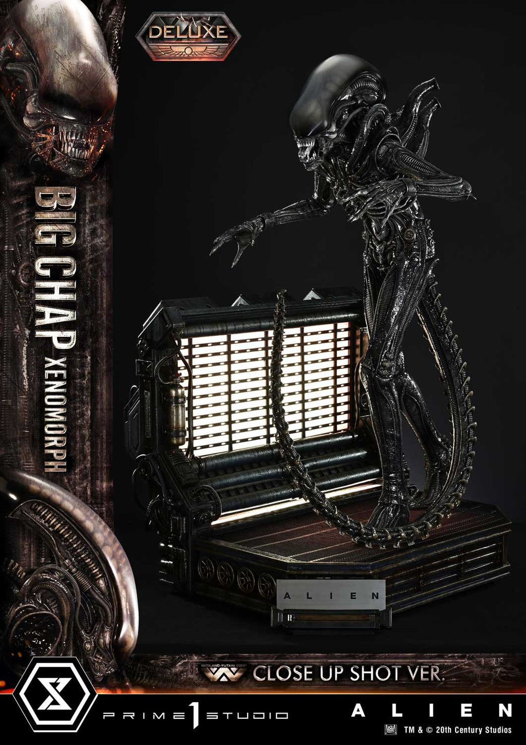 Museum Masterline XL Alien (Film) Big Chap Xenomorph Close Up Shot Ver. Deluxe Version
