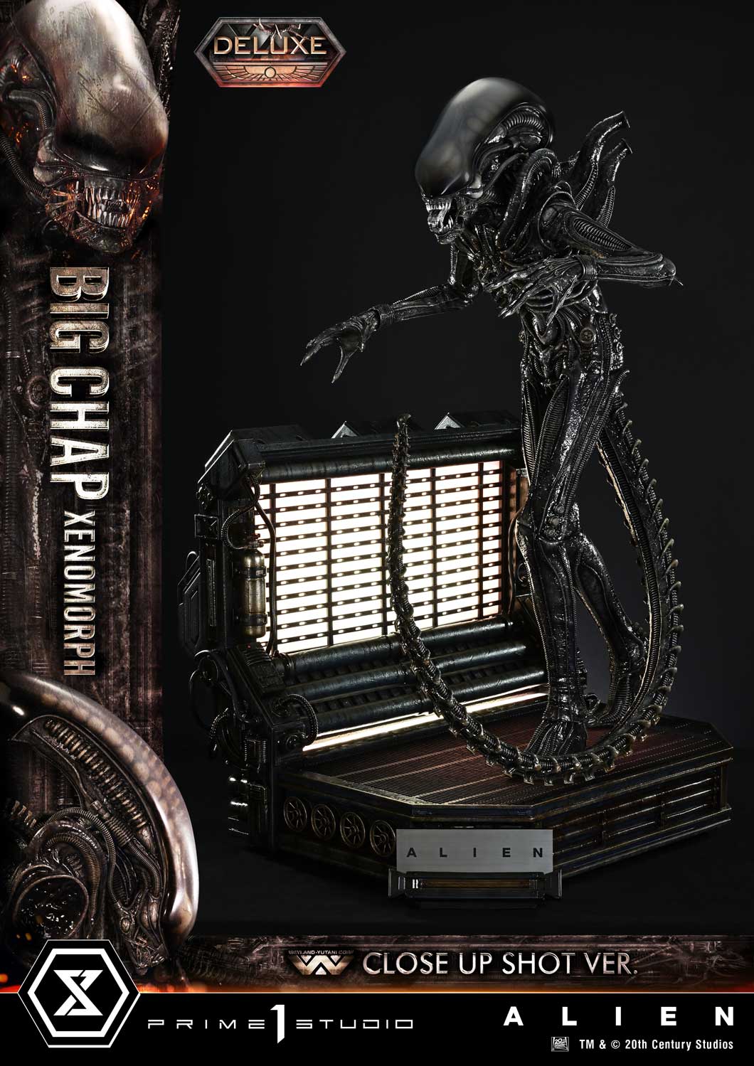Museum Masterline XL Alien (Film) Big Chap Xenomorph Close Up Shot Ver. Deluxe Version