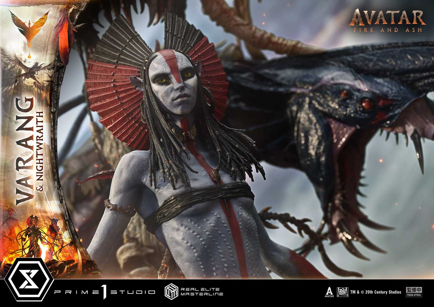 Real Elite Masterline Avatar: Fire and Ash (Film) Varang &amp; Nightwraith Avatar Legacy Collection Bonus Version
