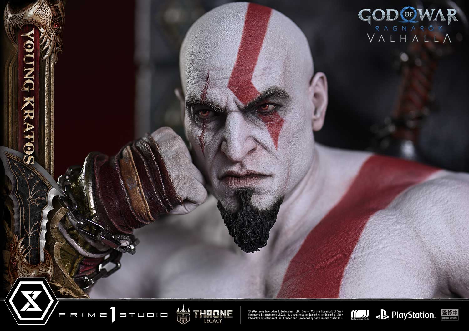 Throne Legacy God of War: Ragnarok Young Kratos