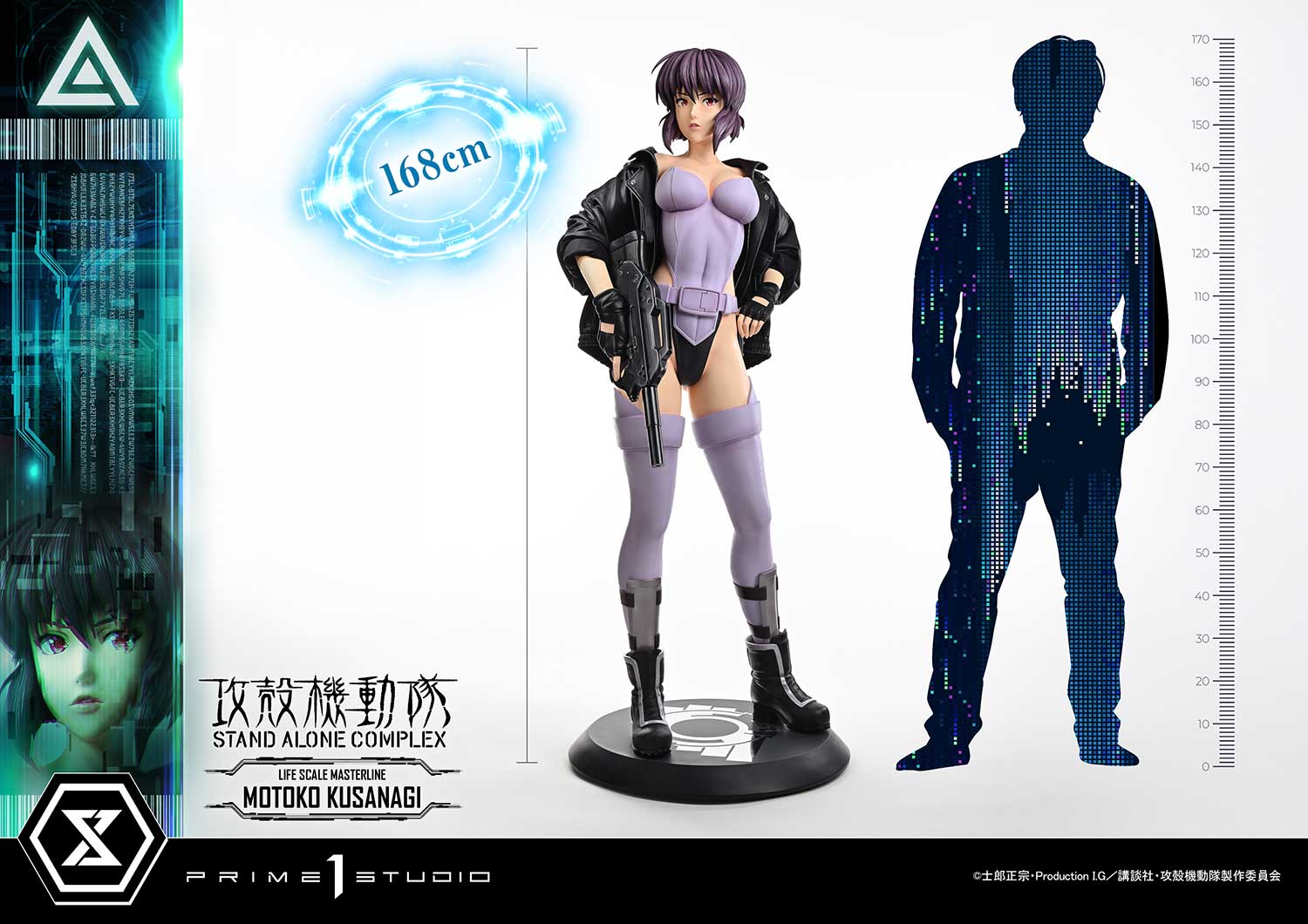 Life Scale Masterline GHOST IN THE SHELL STAND ALONE COMPLEX MOTOKO KUSANAGI