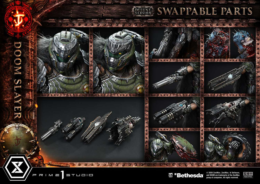 Ultimate Premium Masterline DOOM: The Dark Ages DOOM Slayer Deluxe Version