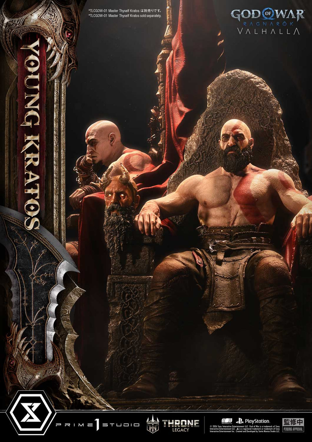 Throne Legacy God of War: Ragnarok Young Kratos Bonus Version