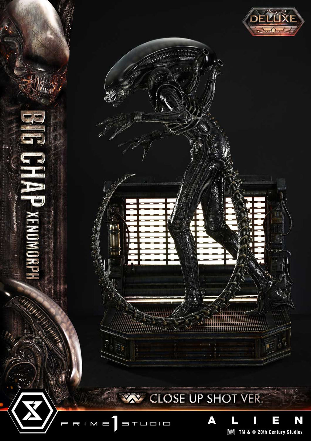 Museum Masterline XL Alien (Film) Big Chap Xenomorph Close Up Shot Ver. Deluxe Version
