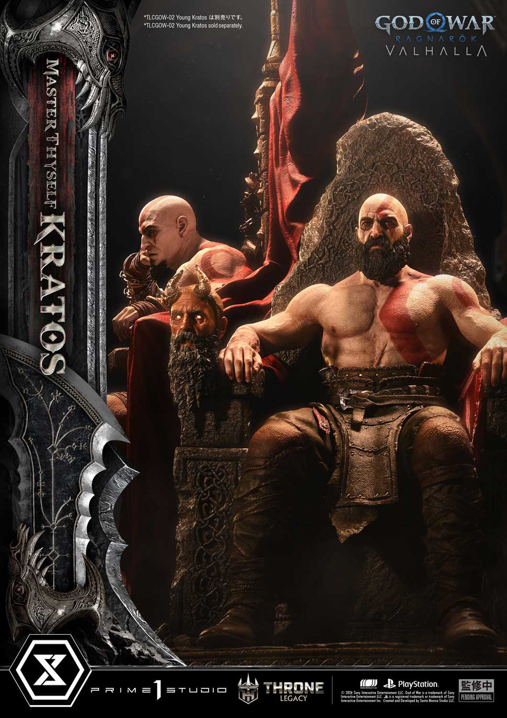 Throne Legacy God of War: Ragnarok Master Thyself Kratos