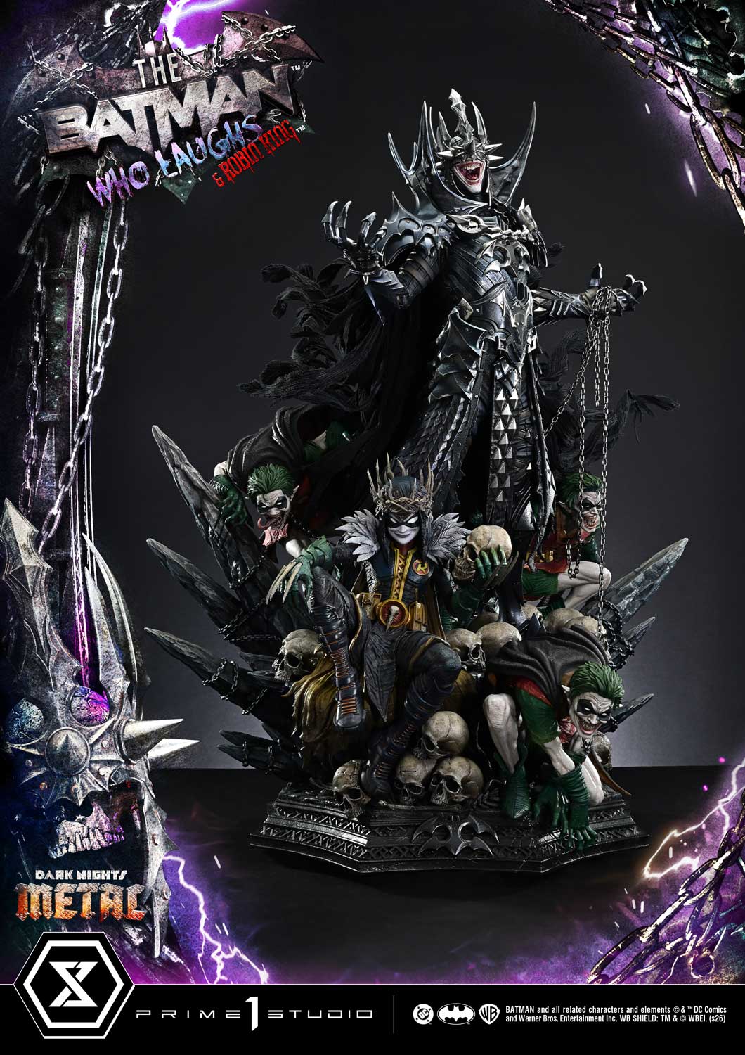 Museum Masterline Dark Nights: Death Metal The Batman Who Laughs &amp; Robin King Deluxe Version