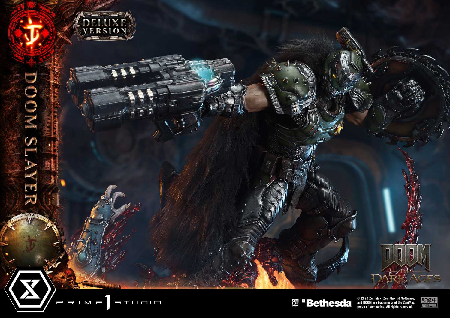 Ultimate Premium Masterline DOOM: The Dark Ages DOOM Slayer Deluxe Version