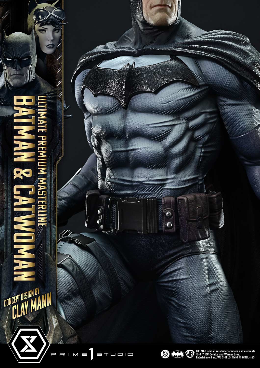 Ultimate Premium Masterline Batman (Comics) Batman &amp; Catwoman (Concept Design by CLAY MANN)