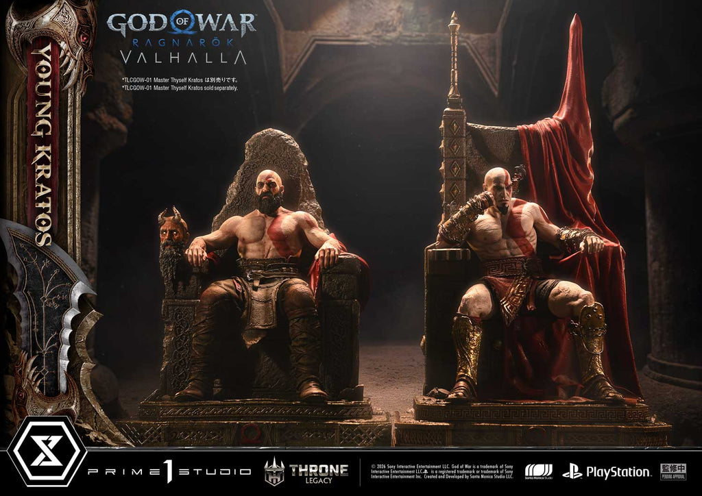 Throne Legacy God of War: Ragnarok Young Kratos Bonus Version