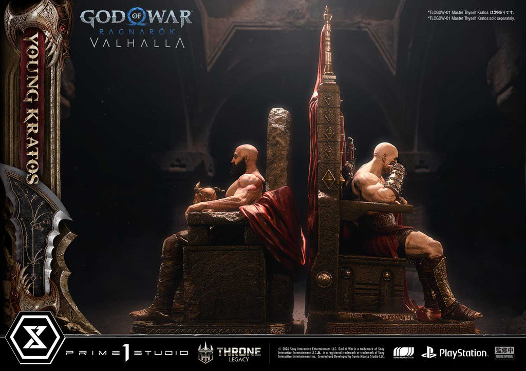 Throne Legacy God of War: Ragnarok Young Kratos