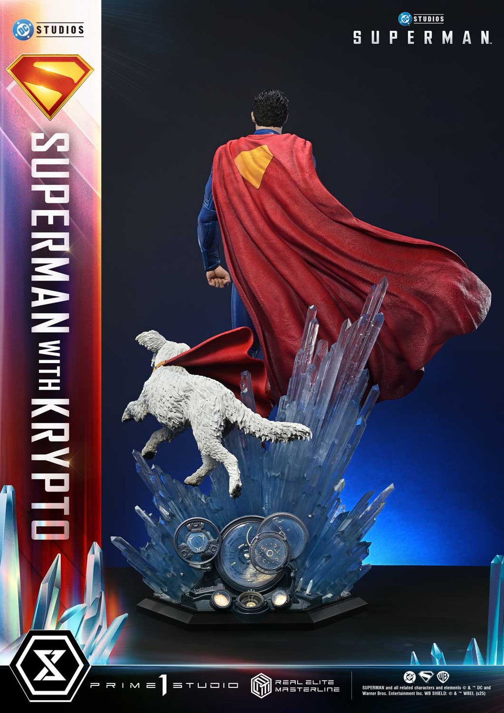 Real Elite Masterline Superman (2025 Film) Superman with Krypto