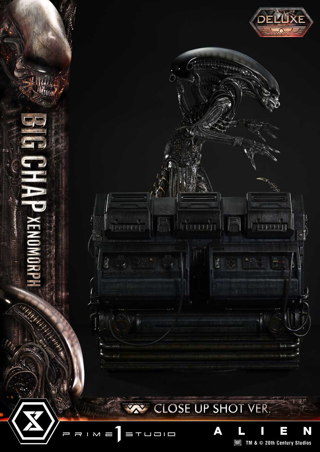Museum Masterline XL Alien (Film) Big Chap Xenomorph Close Up Shot Ver. Deluxe Version