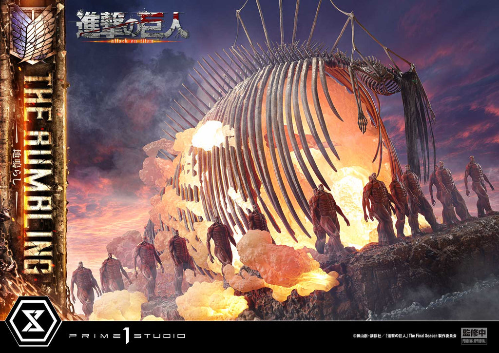 Ultimate Diorama Masterline TV animation Attack on Titan The Rumbling Bonus Version