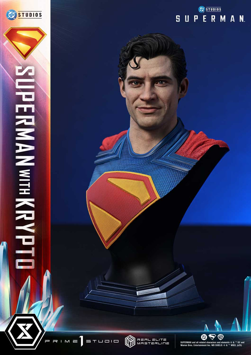 Real Elite Masterline Superman (2025 Film) Superman with Krypto Bonus Version