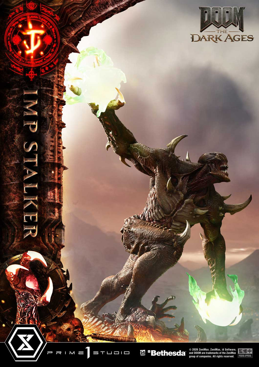 Ultimate Premium Masterline DOOM: The Dark Ages Imp Stalker