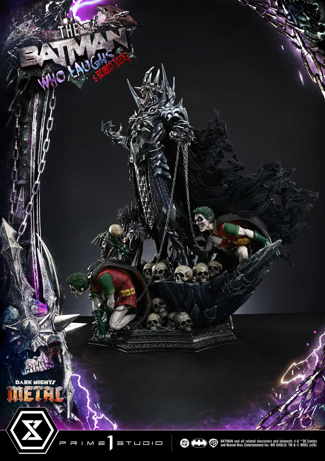 Museum Masterline Dark Nights: Death Metal The Batman Who Laughs &amp; Robin King Deluxe Version