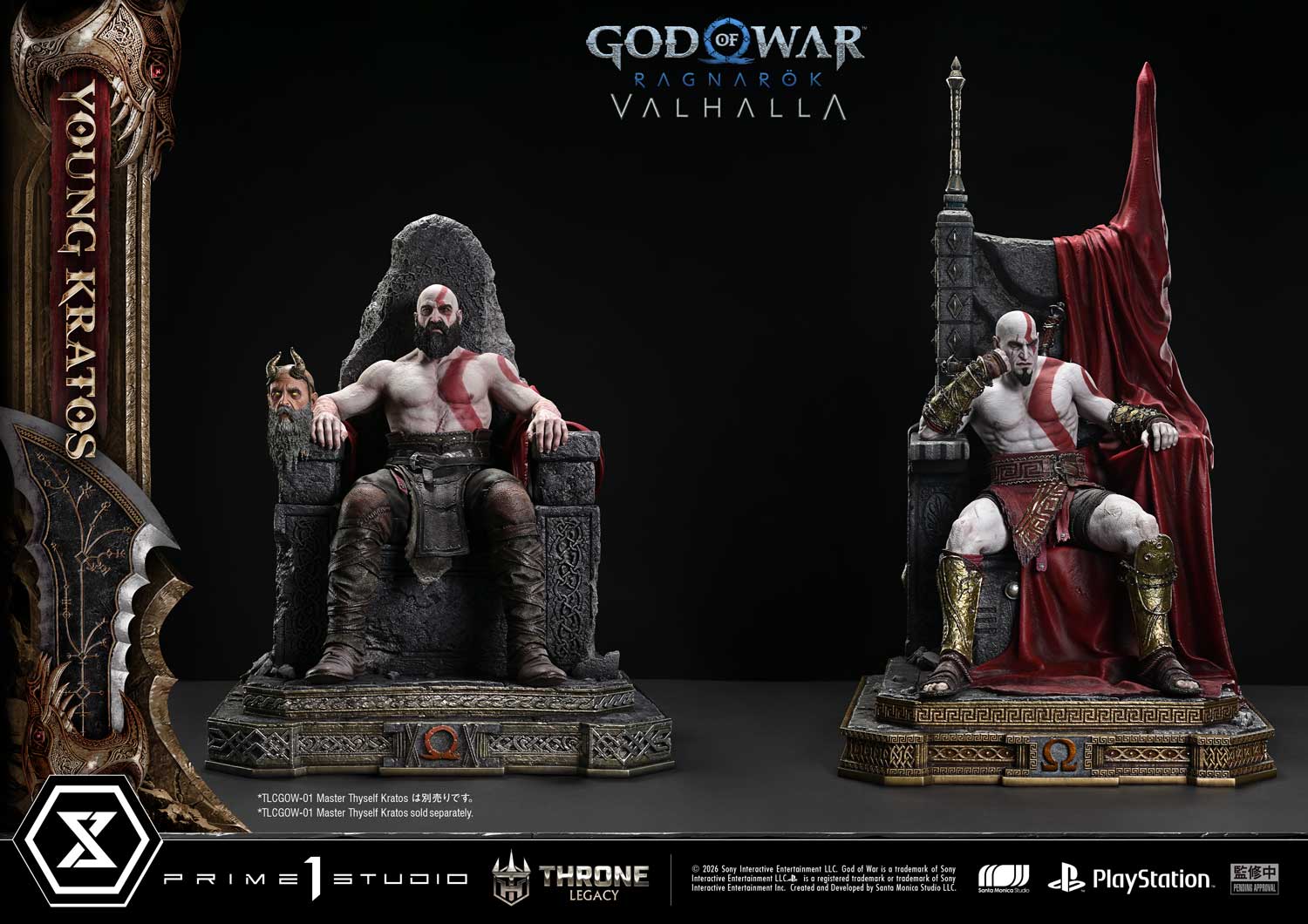 Throne Legacy God of War: Ragnarok Young Kratos Bonus Version