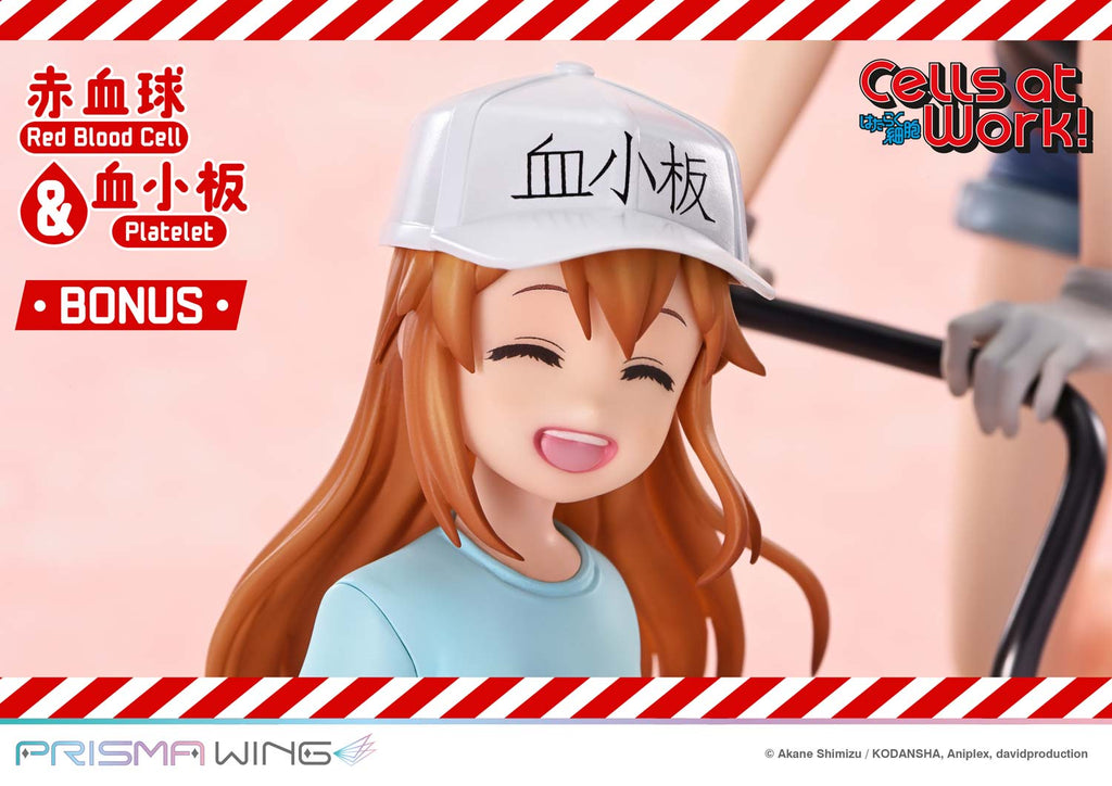 PRISMA WING Cells at Work Red Blood Cell &amp; Platelet Non Scale Pre-Painted Figure