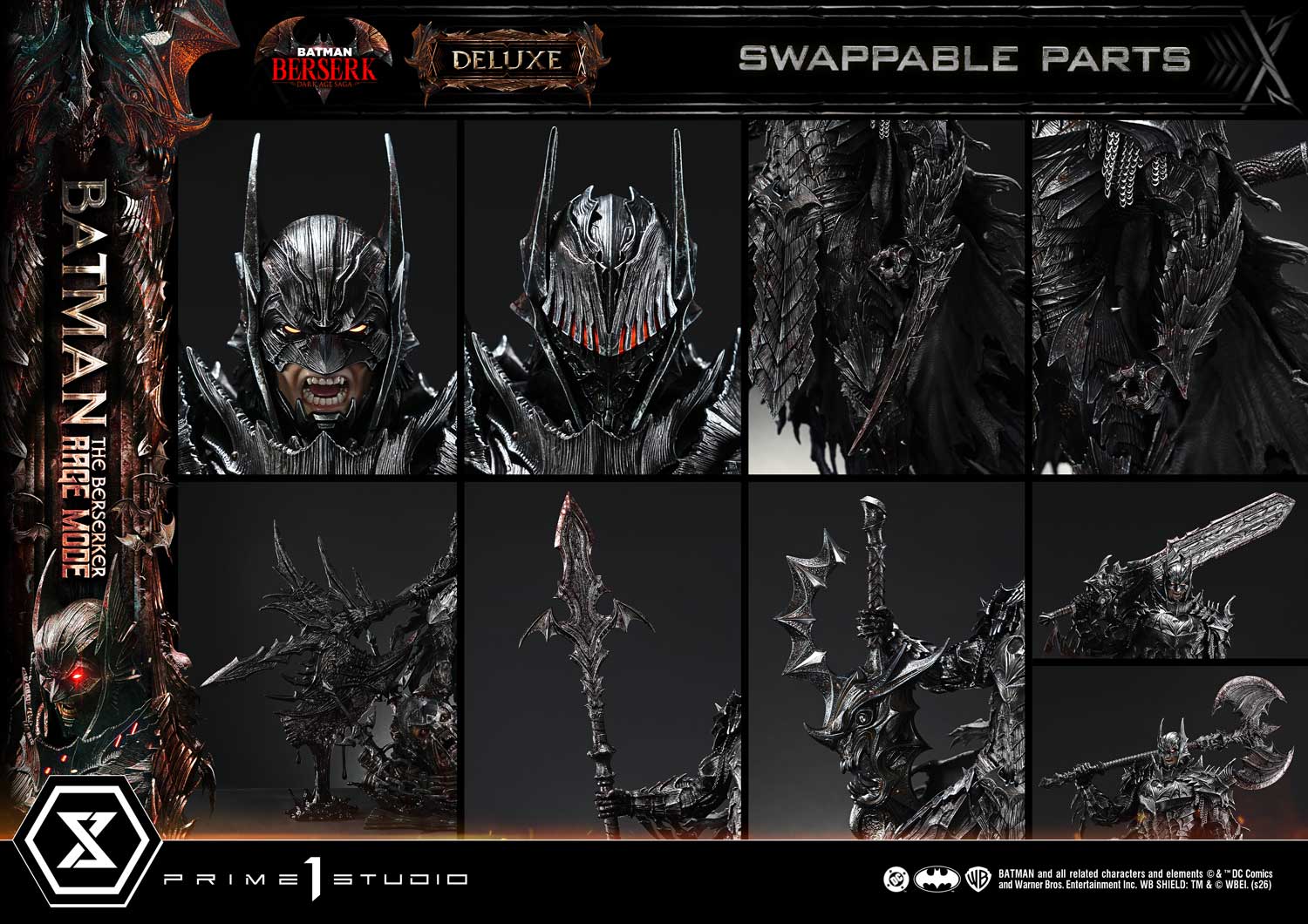 Ultimate Premium Masterline Batman (Comics) Batman: The Berserker Rage Mode Deluxe Version