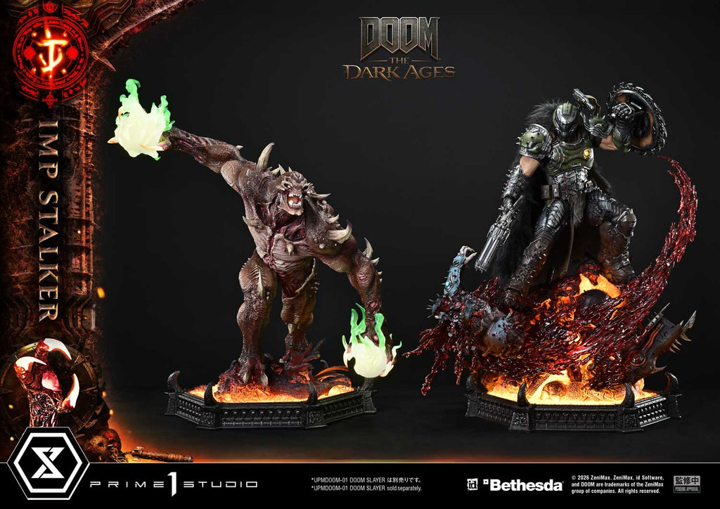 Ultimate Premium Masterline DOOM: The Dark Ages Imp Stalker