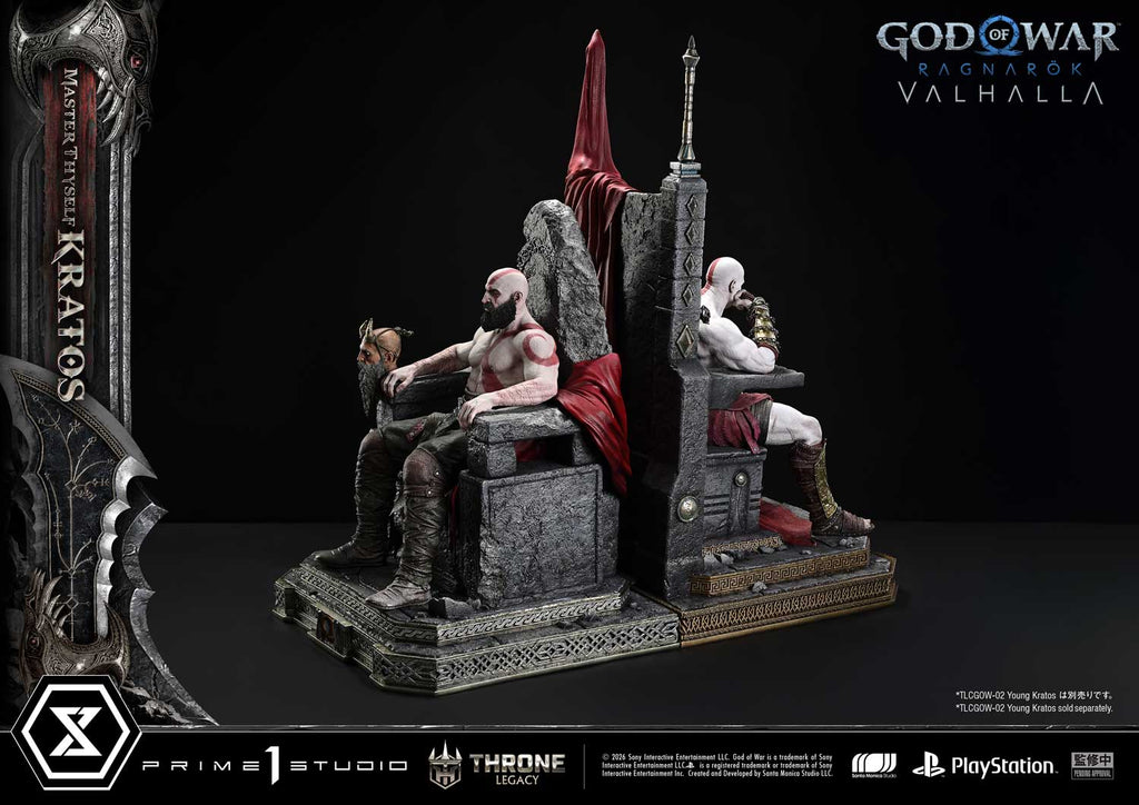 Throne Legacy God of War: Ragnarok Master Thyself Kratos Bonus Version