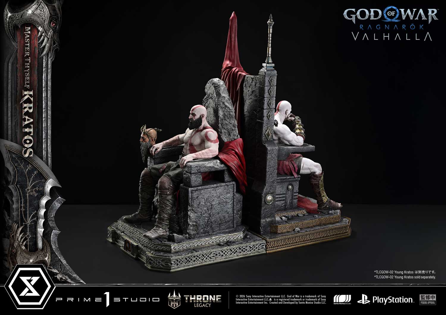 Throne Legacy God of War: Ragnarok Master Thyself Kratos Bonus Version