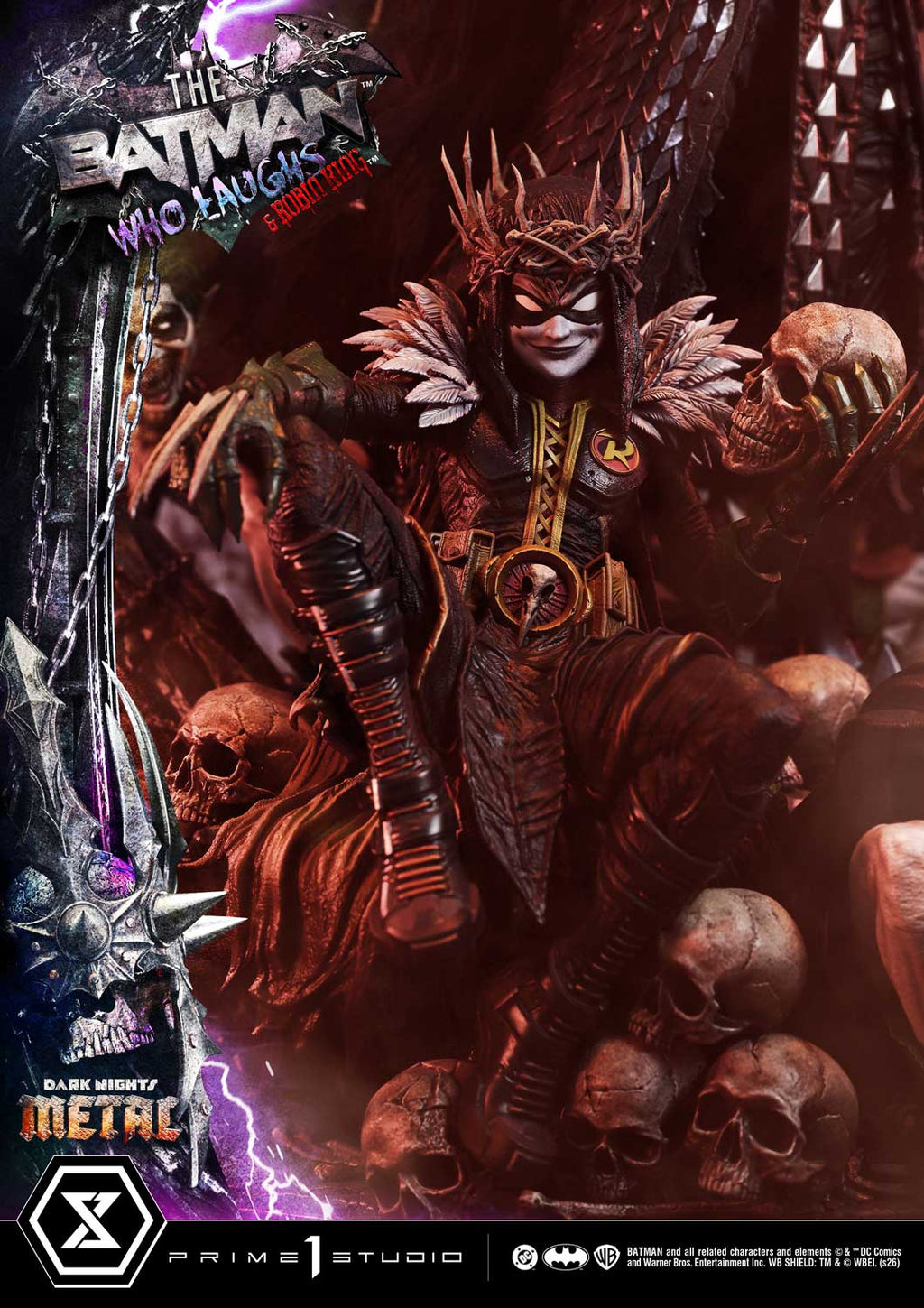 Museum Masterline Dark Nights: Death Metal The Batman Who Laughs &amp; Robin King Deluxe Version