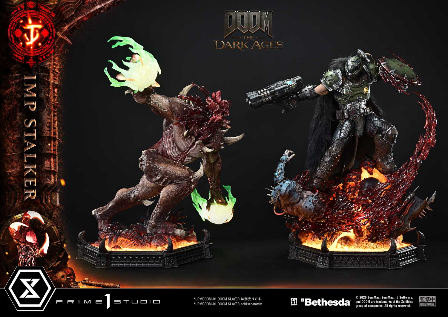 Ultimate Premium Masterline DOOM: The Dark Ages Imp Stalker