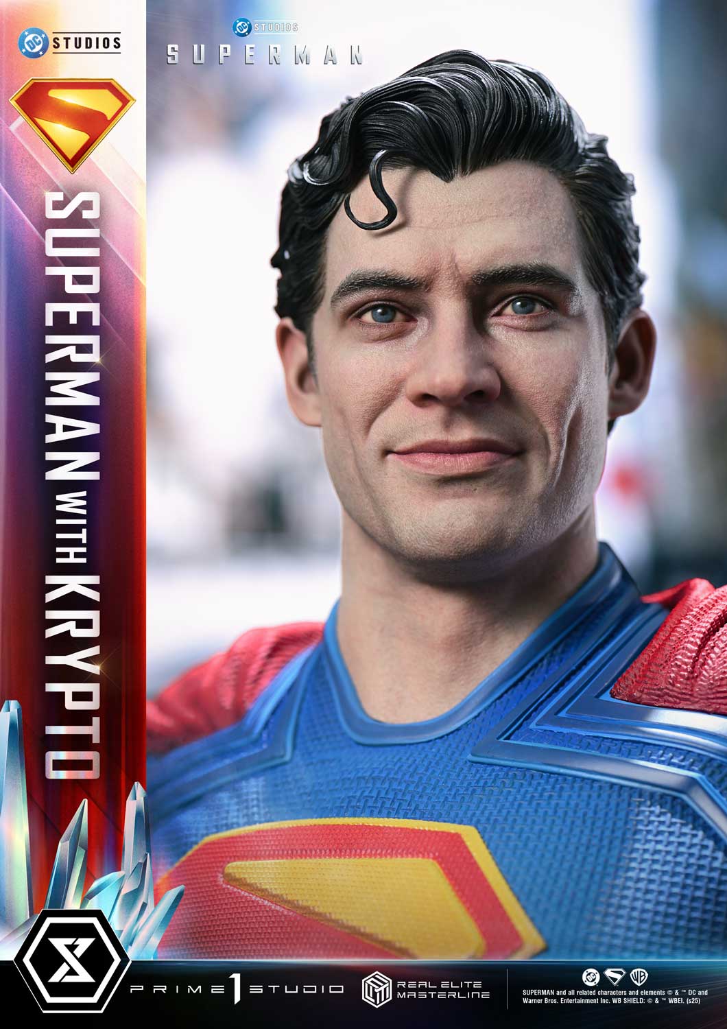 Real Elite Masterline Superman (2025 Film) Superman with Krypto