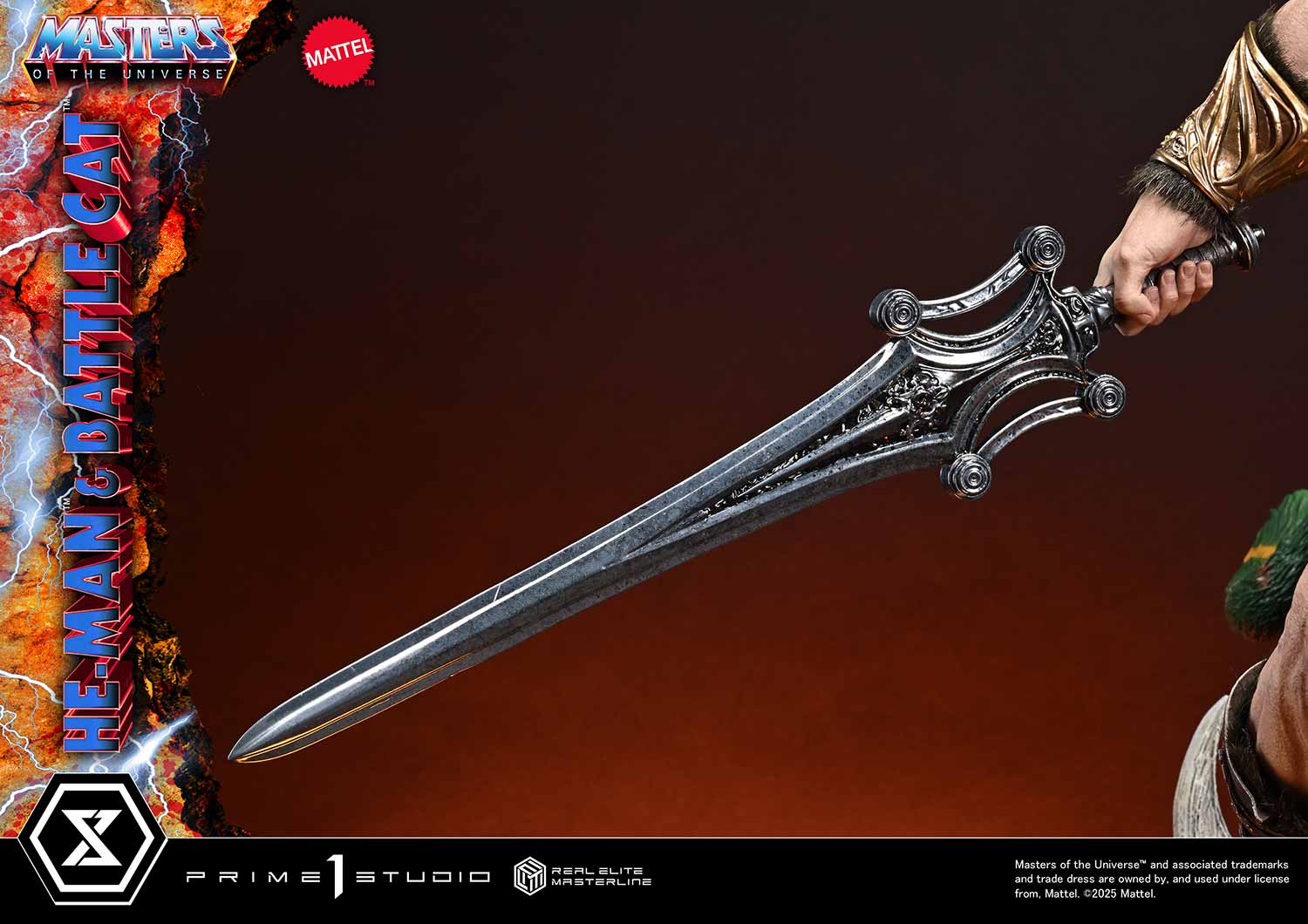 Real Elite Masterline Masters of the Universe He-Man &amp; Battle Cat Ultimate Bonus Version