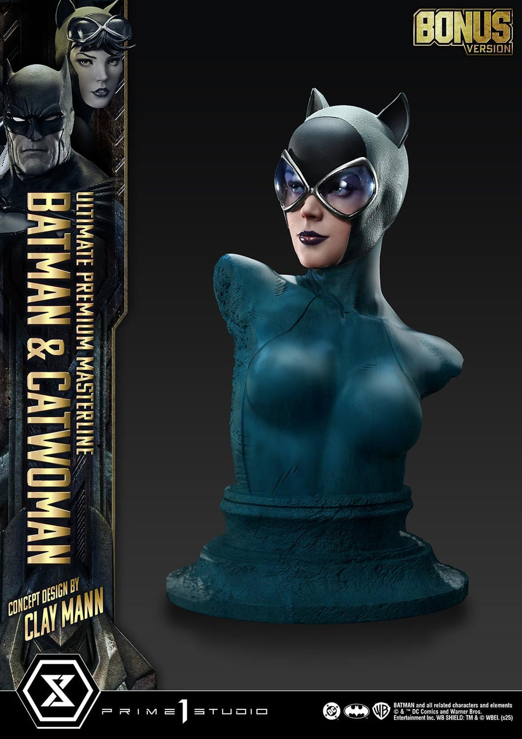 Ultimate Premium Masterline Batman (Comics) Batman &amp; Catwoman (Concept Design by CLAY MANN)