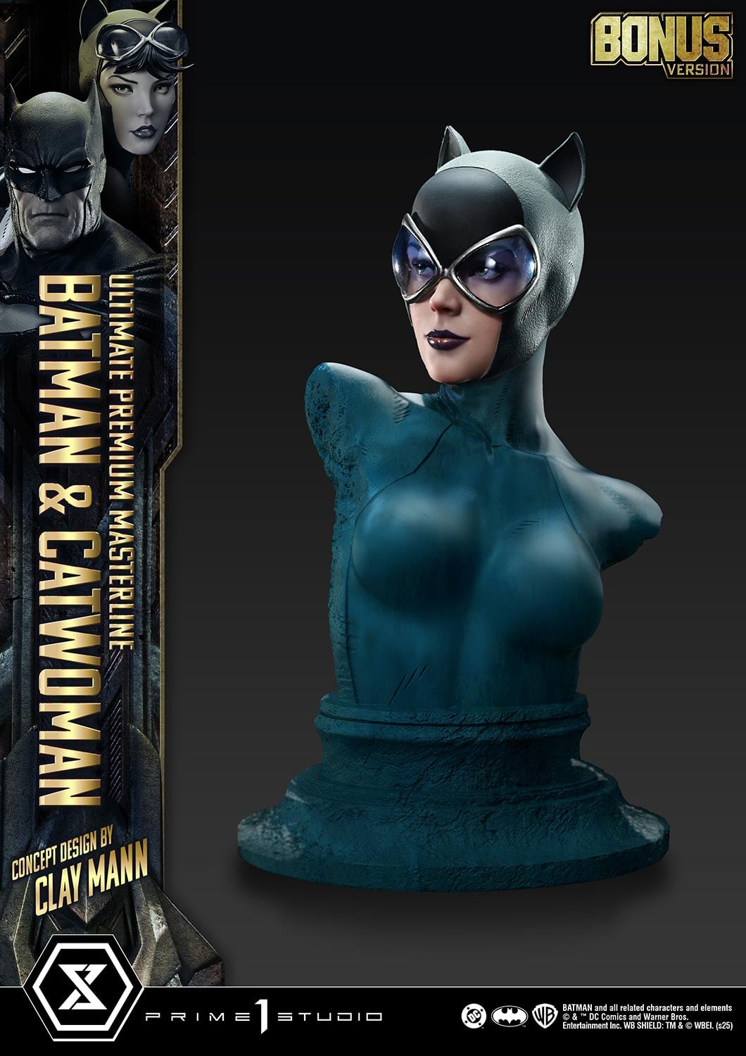 Ultimate Premium Masterline Batman (Comics) Batman &amp; Catwoman (Concept Design by CLAY MANN)