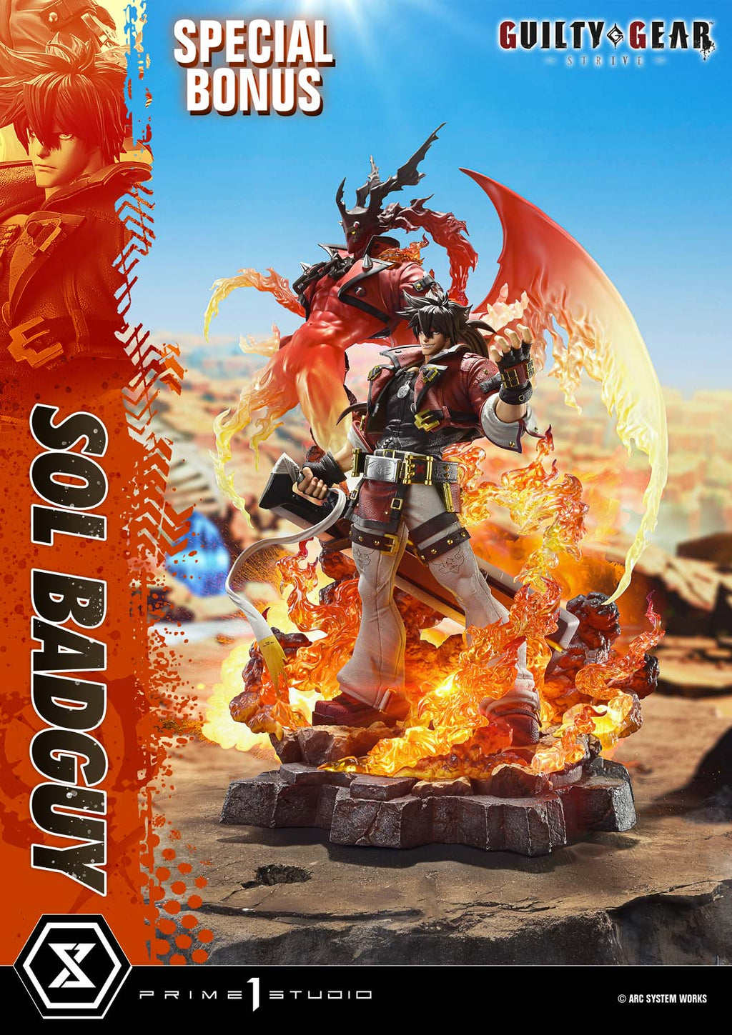 Ultimate Premium Masterline GUILTY GEAR -STRIVE- SOL BADGUY Bonus Version