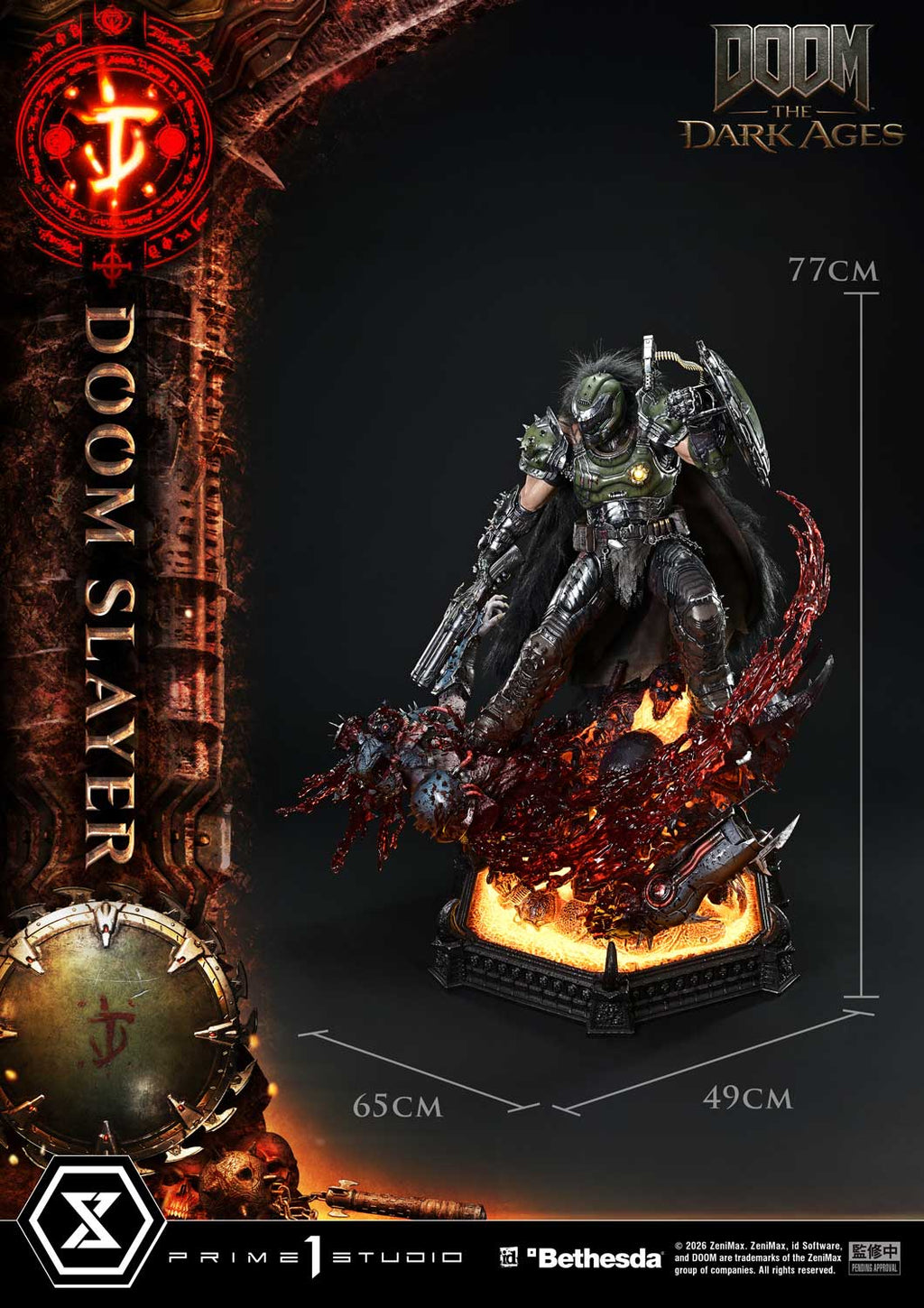 Ultimate Premium Masterline DOOM: The Dark Ages DOOM Slayer DX Bonus Version