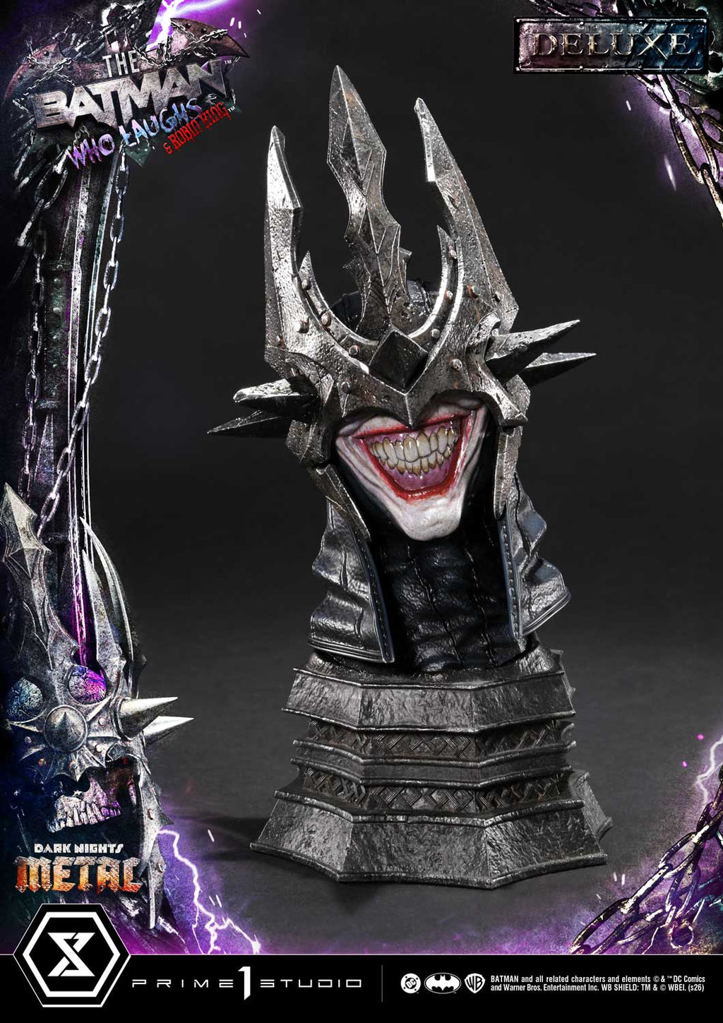 Museum Masterline Dark Nights: Death Metal The Batman Who Laughs &amp; Robin King Deluxe Version
