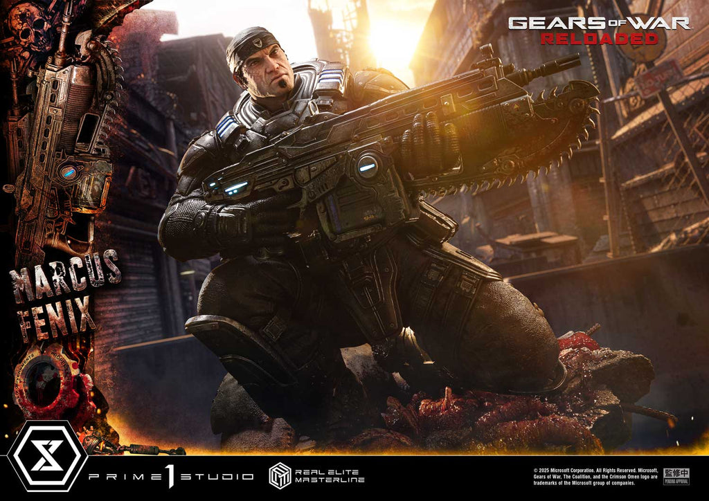 Real Elite Masterline Gears of War: Reloaded Marcus Fenix Ultimate Version