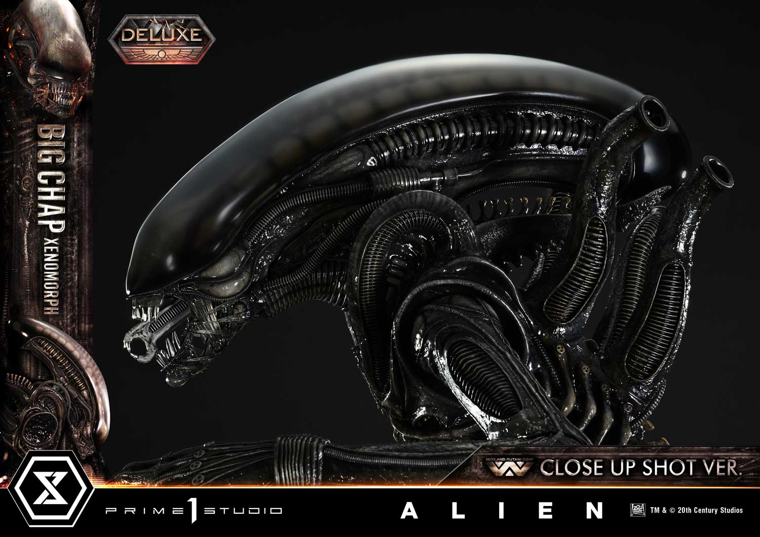Museum Masterline XL Alien (Film) Big Chap Xenomorph Close Up Shot Ver. Deluxe Version