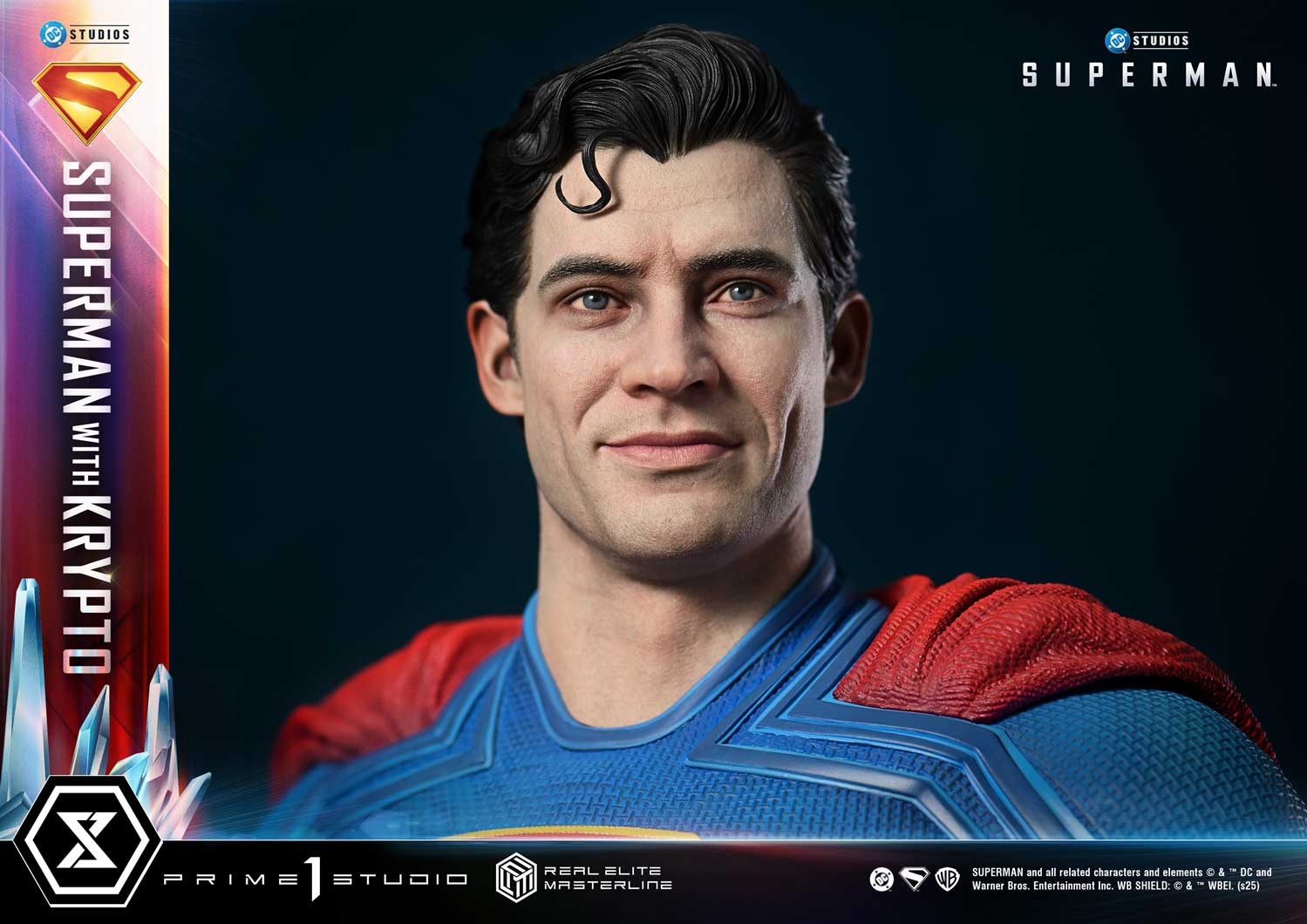 Real Elite Masterline Superman (2025 Film) Superman with Krypto Bonus Version