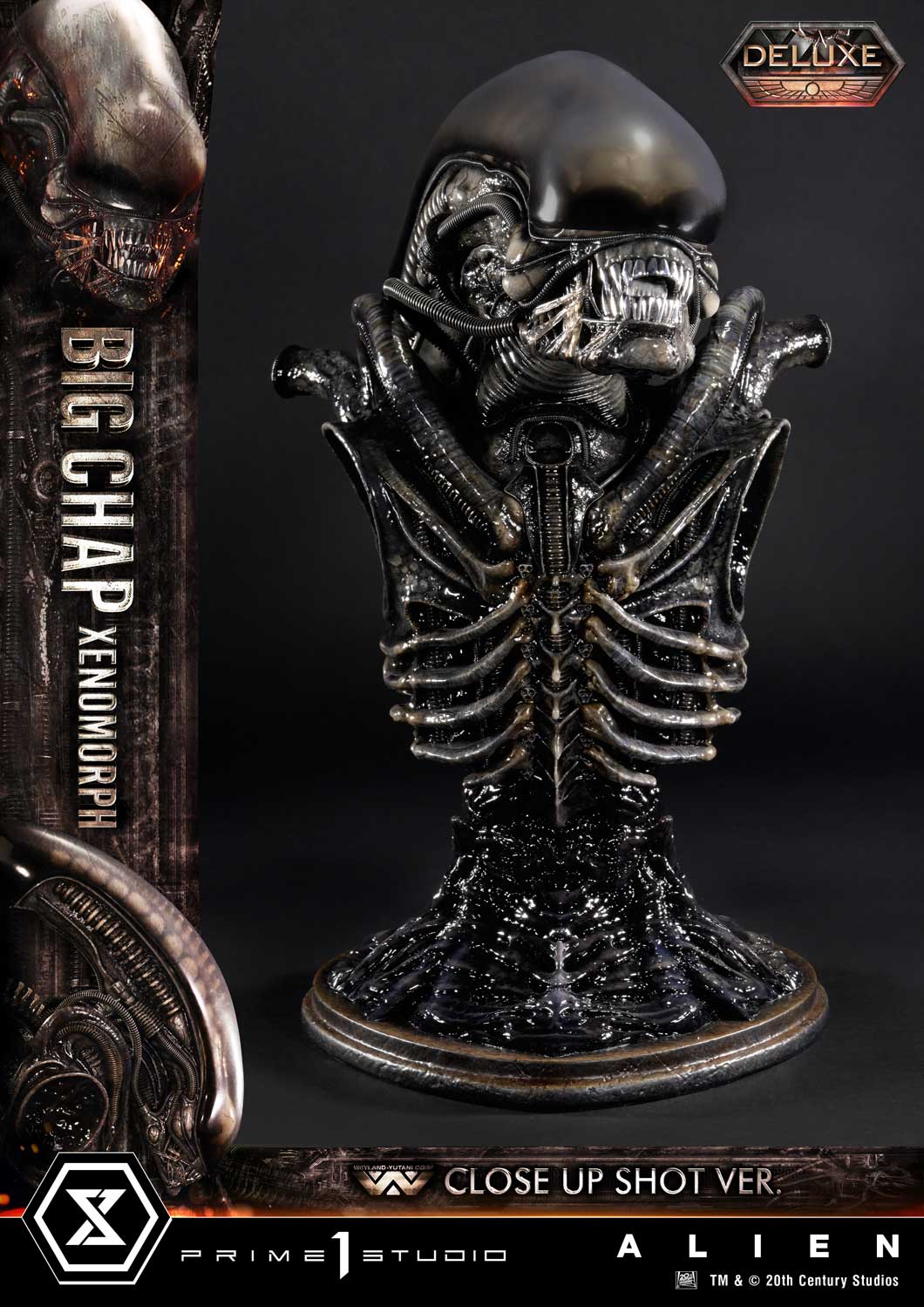 Museum Masterline XL Alien (Film) Big Chap Xenomorph Close Up Shot Ver. Deluxe Version