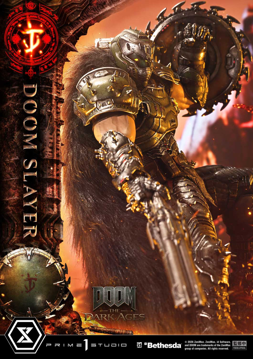 Ultimate Premium Masterline DOOM: The Dark Ages DOOM Slayer Deluxe Version