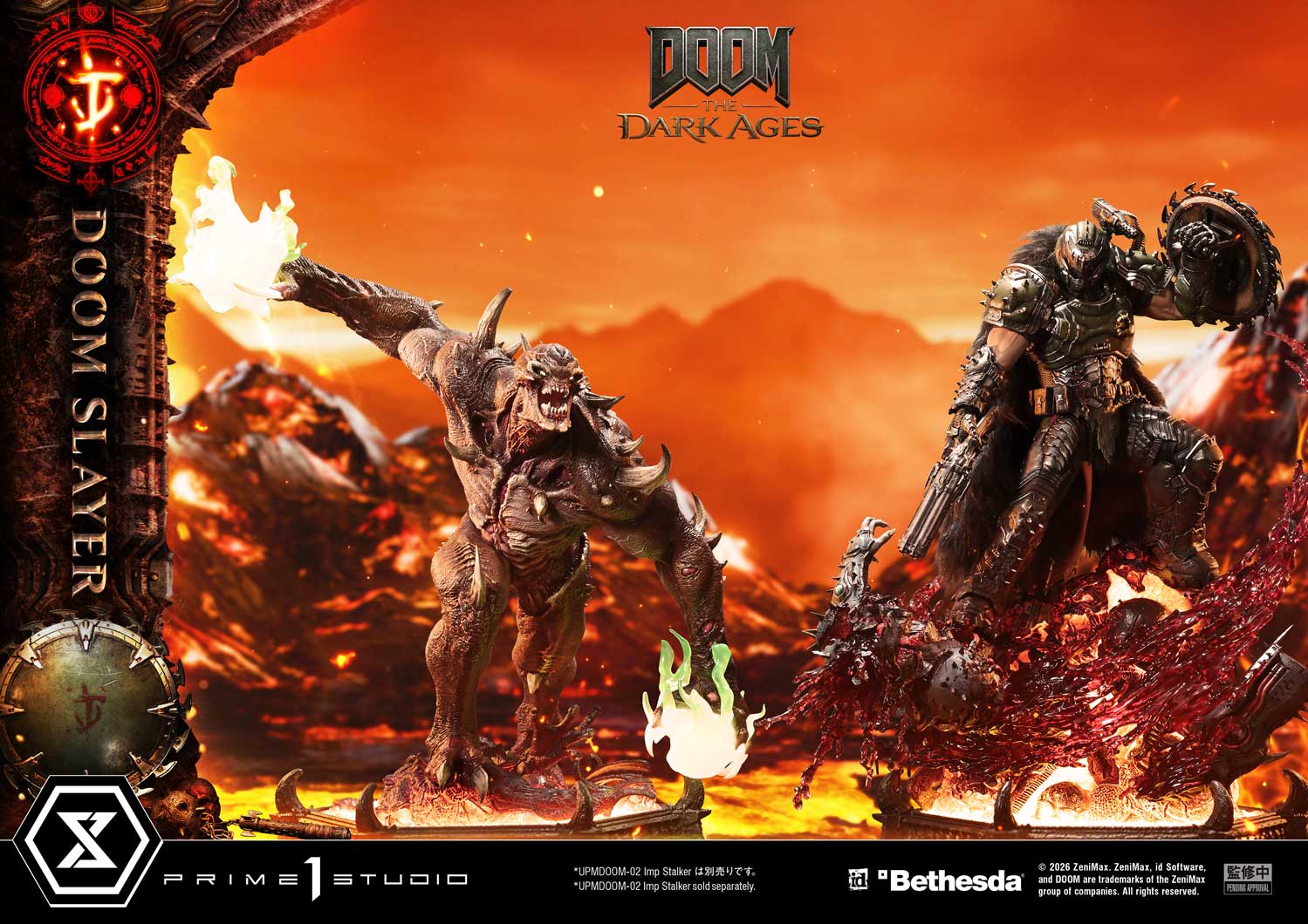 Ultimate Premium Masterline DOOM: The Dark Ages DOOM Slayer Deluxe Version
