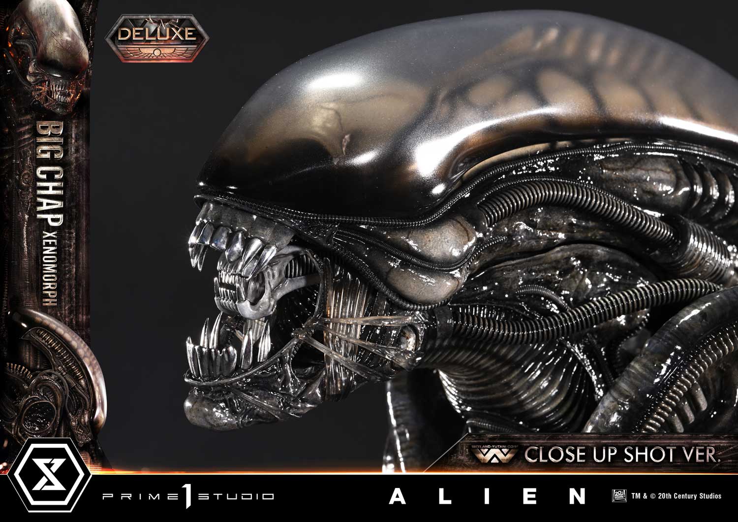 Museum Masterline XL Alien (Film) Big Chap Xenomorph Close Up Shot Ver. Deluxe Version