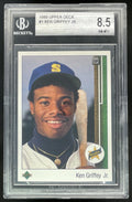 1989 Upper Deck #1 Ken Griffey Jr. RC BGS 8.5