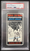 1970-71 Topps #175 1969-70 NBA Championship Final Stats PSA 8